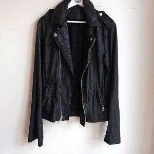 Joe's Jeans Soft Genuine Leather Moto Jacket